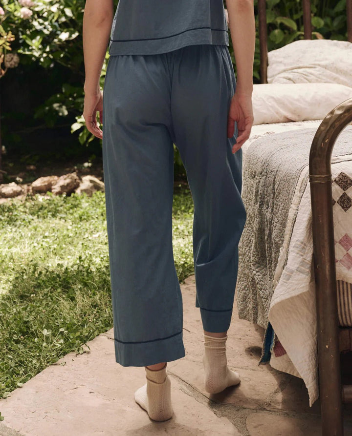 The Great - Western Easy Sleep Pant in Blue Dusk - Kalifornia Jean Bar