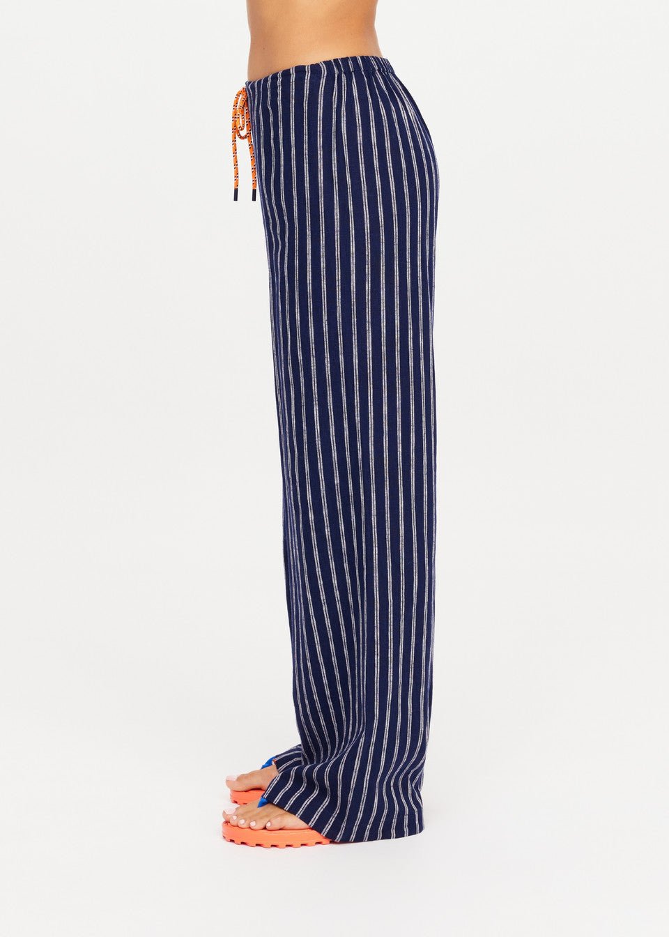 The Upside - Belize Stripe Charli Drawstring Pant - Kalifornia Jean Bar