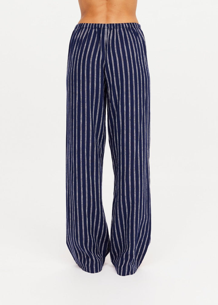 The Upside - Belize Stripe Charli Drawstring Pant - Kalifornia Jean Bar