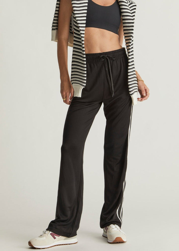 The Upside - Black Celeste Pant - Kalifornia Jean Bar The Upside - Black Celeste Pant Track Pant