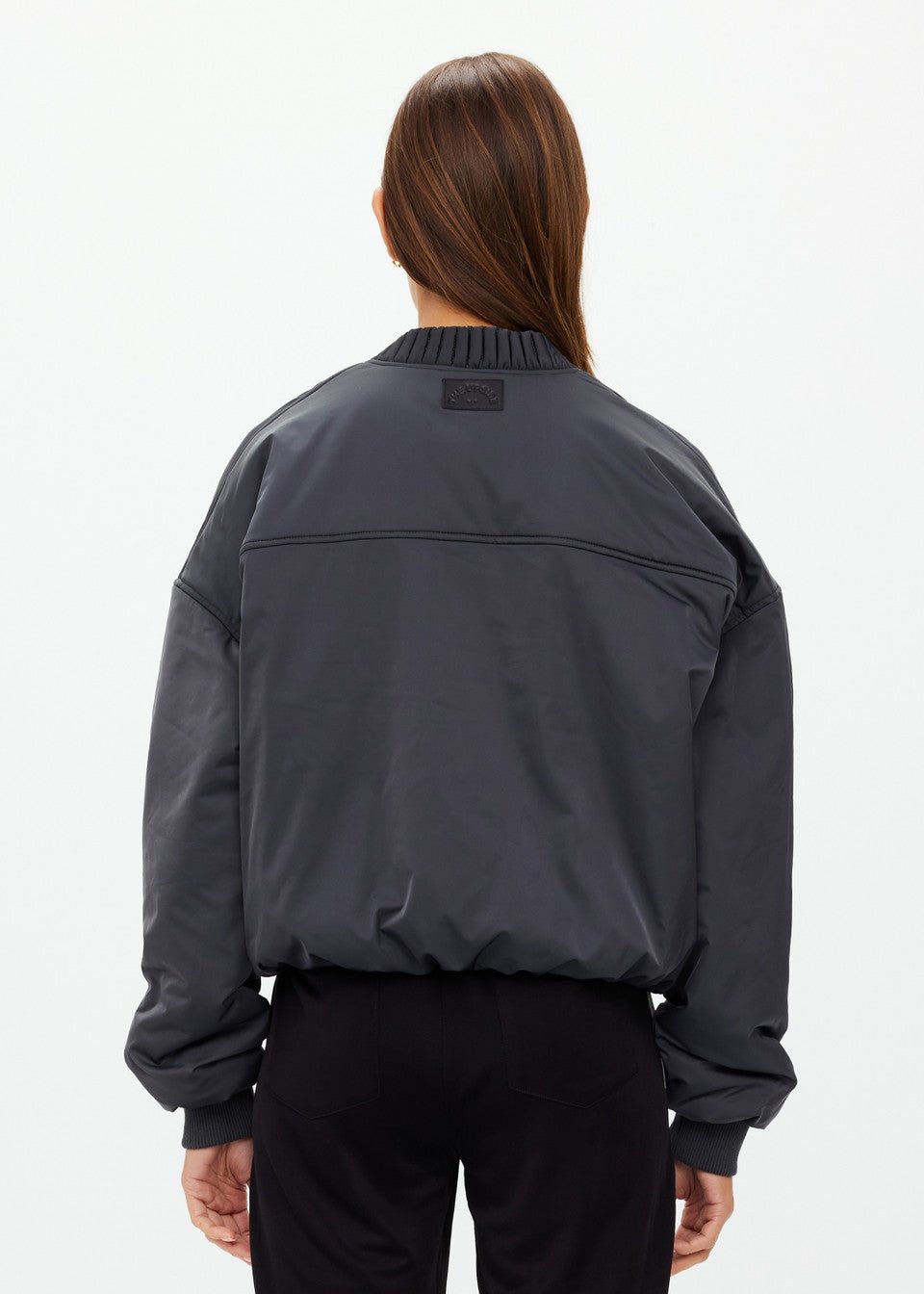 The Upside - Carlotta Cropped Bomber Jacket - Kalifornia Jean Bar