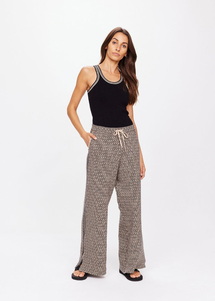 The Upside - Castilla Juniper Knit Pant - Kalifornia Jean Bar