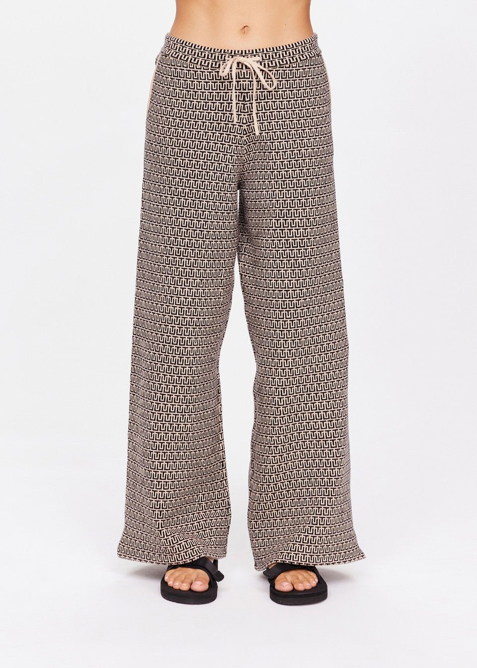 The Upside - Castilla Juniper Knit Pant - Kalifornia Jean Bar