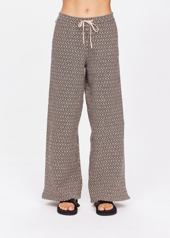 The Upside - Castilla Juniper Knit Pant - Kalifornia Jean Bar