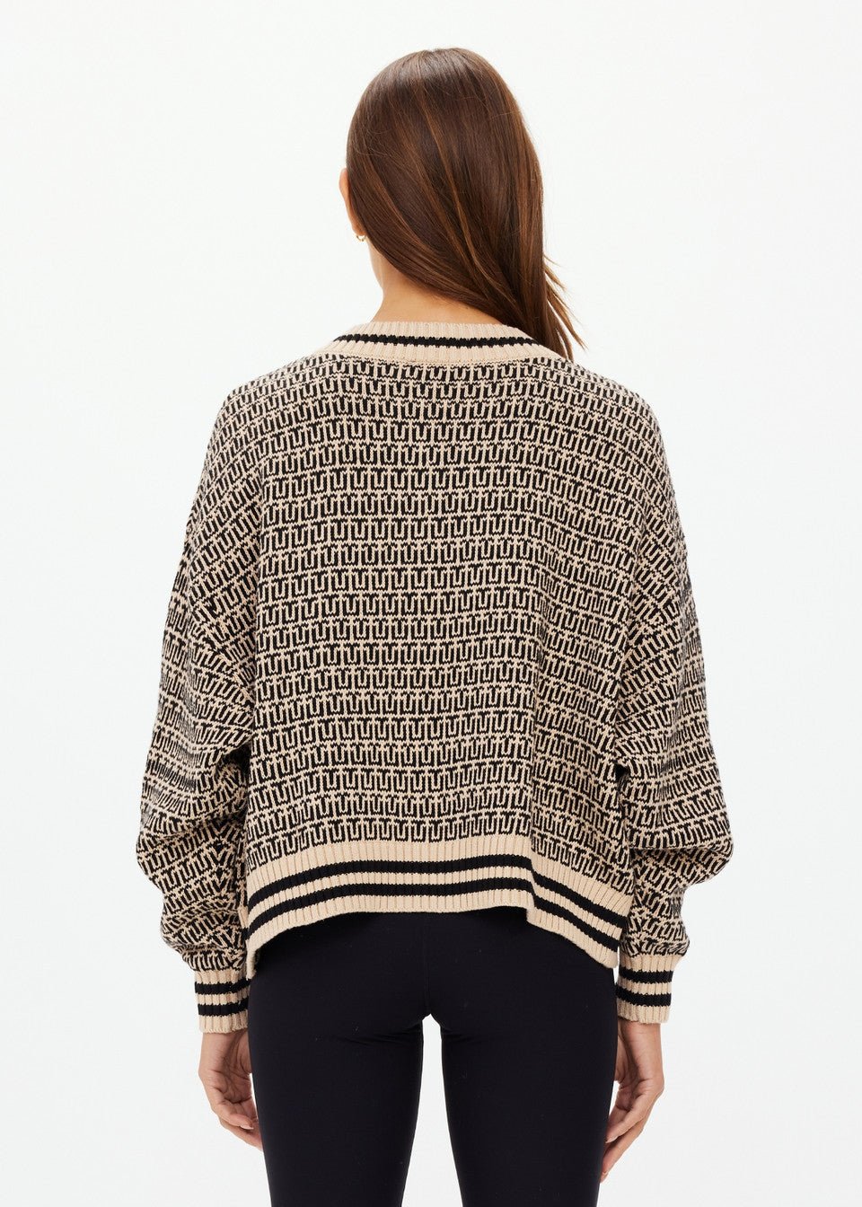 The Upside - Castilla Millie Knit Sweater Pebble - Kalifornia Jean Bar