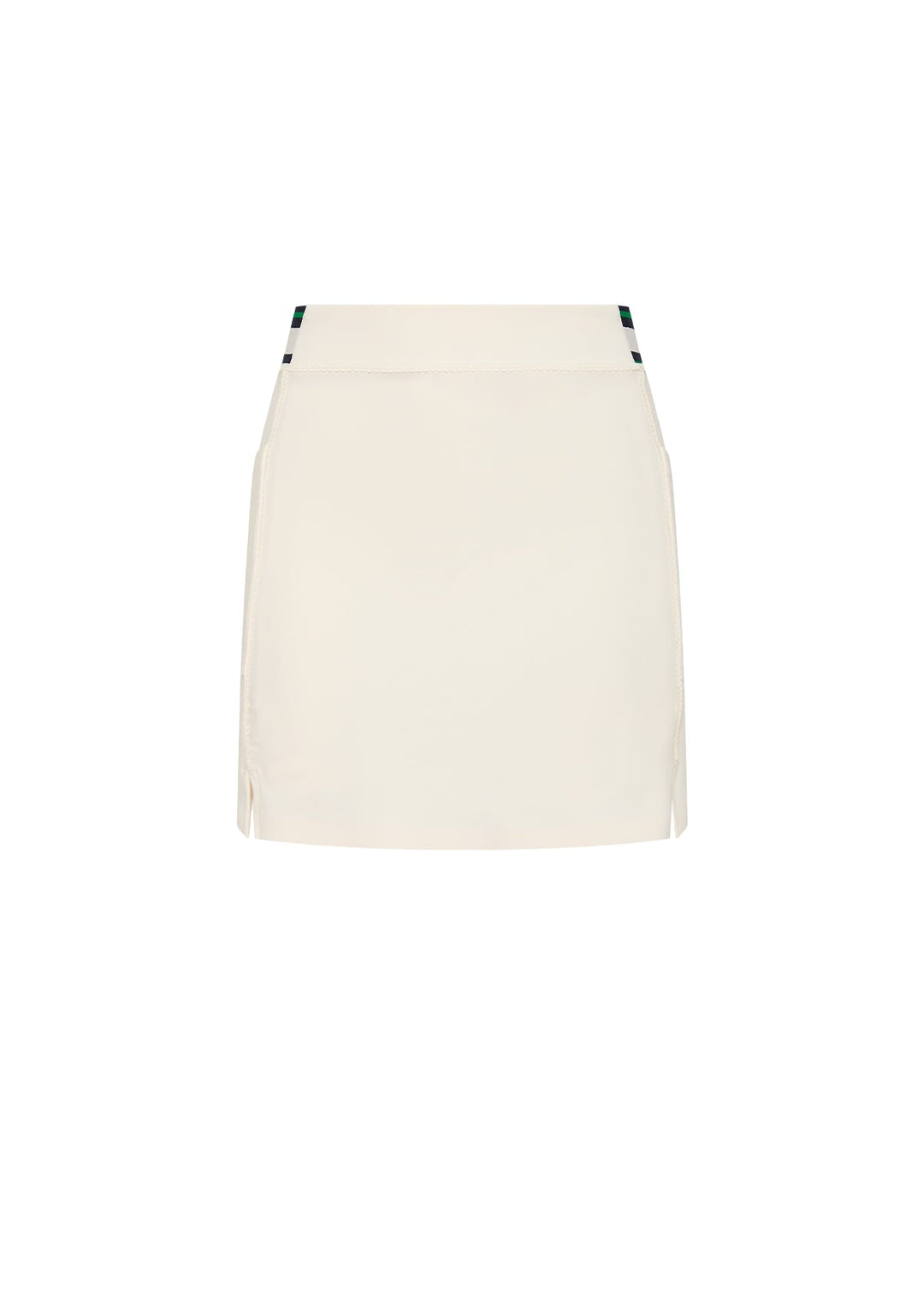 The Upside - Courship Becket Mini Skirt in Cream - Kalifornia Jean Bar