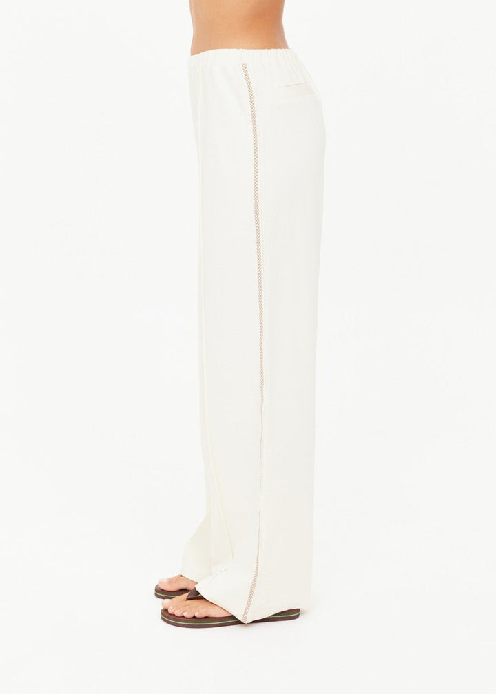 The Upside - Creme Hamsa Milou Wide Leg Pant - Kalifornia Jean Bar