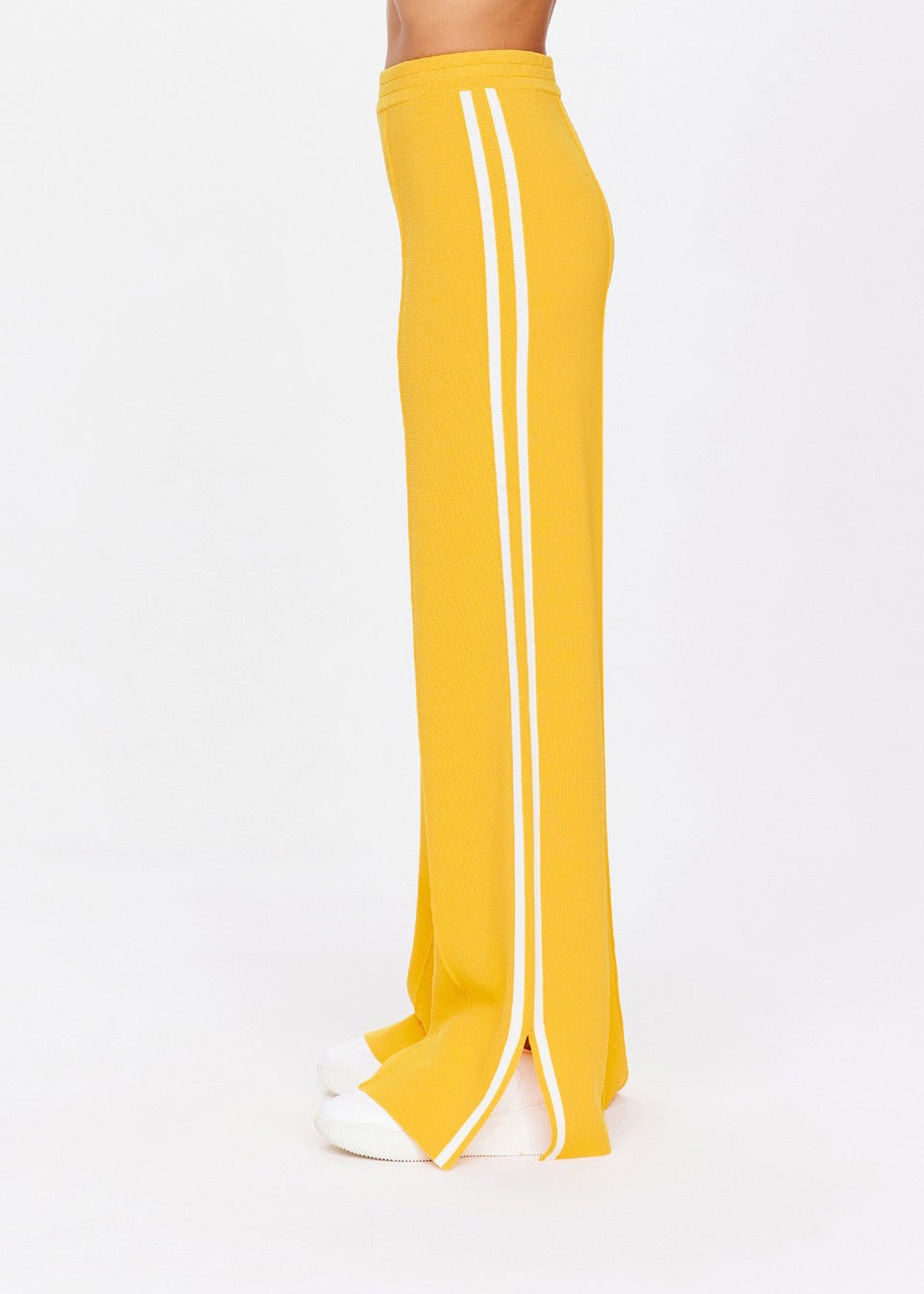 The Upside - Dunes Freya Knit Pant in Marigold - Kalifornia Jean Bar