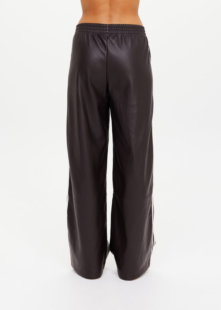 The Upside - Ebony Vegan Leather Twilight Pant - Kalifornia Jean Bar