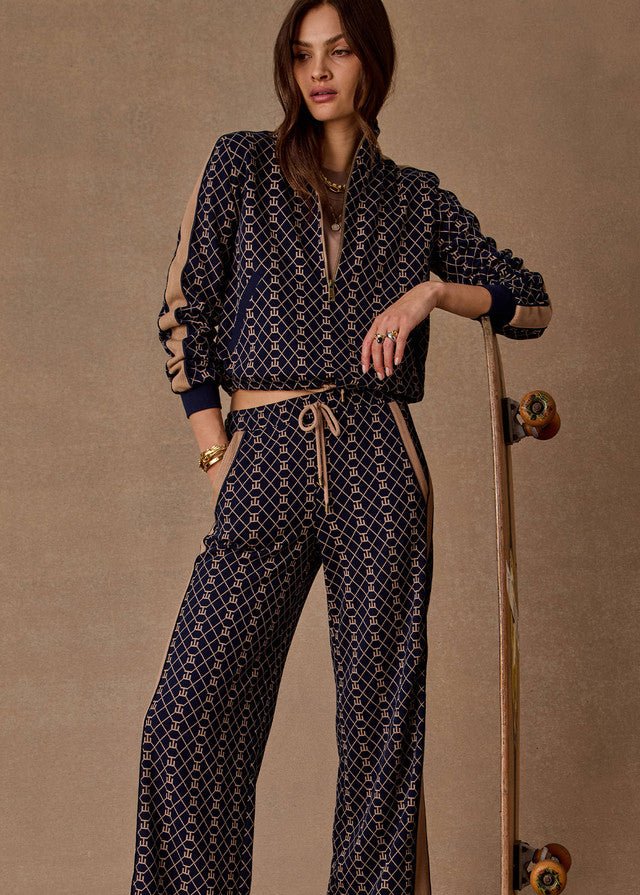 The Upside - Ezra Monogram Nova Flare Pant - Kalifornia Jean Bar