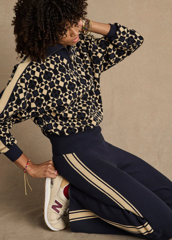 The Upside - Geo Cosmo Kairo Half - Zip - Kalifornia Jean Bar