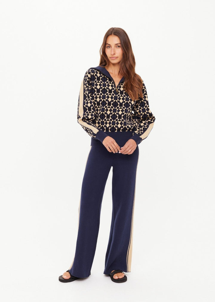 The Upside - Geo Cosmo Kairo Half - Zip - Kalifornia Jean Bar