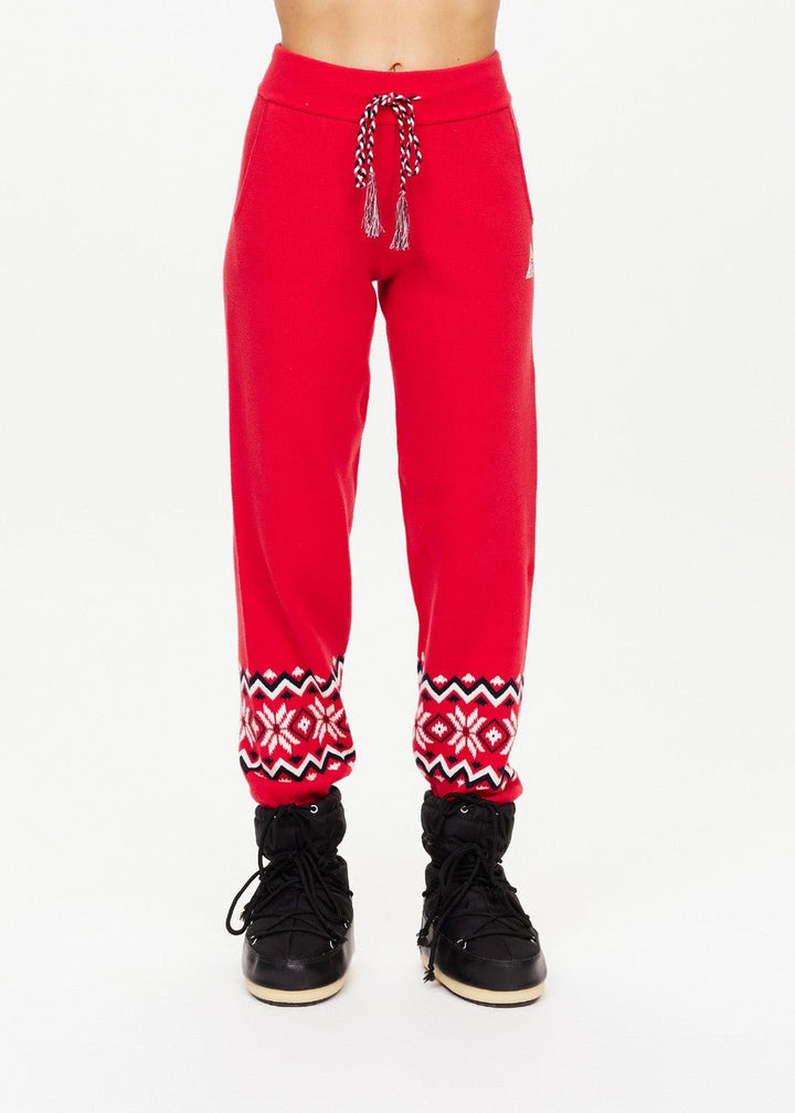 The Upside - Keystone Chili Jojo Knit Jogger - Kalifornia Jean Bar The Upside - Keystone Chili Jojo Knit Jogger Joggers