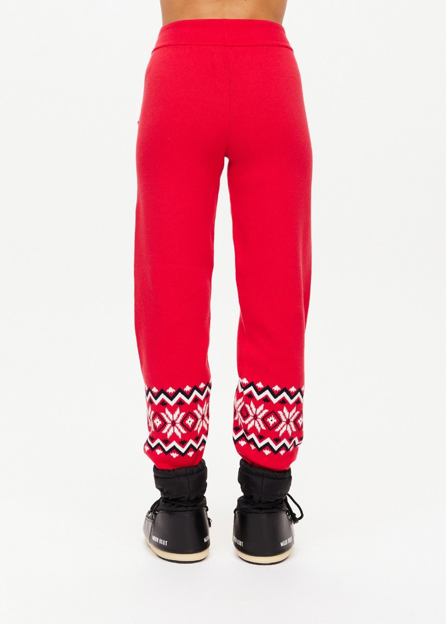 The Upside - Keystone Chili Jojo Knit Jogger - Kalifornia Jean Bar The Upside - Keystone Chili Jojo Knit Jogger Joggers