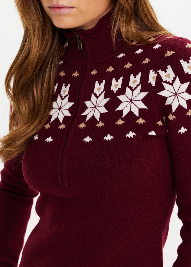 The Upside - Le Ski Blanche Half Zip - Kalifornia Jean Bar