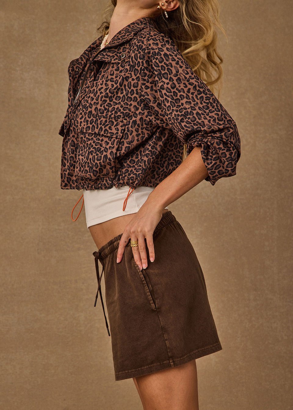 The Upside - Ludlow Ace Jacket Leopard - Kalifornia Jean Bar