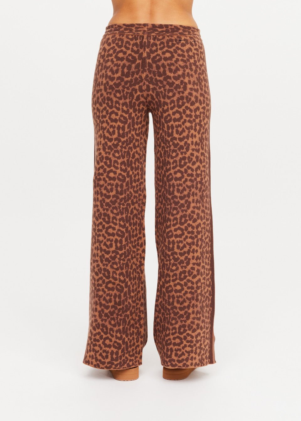 The Upside - Malawi Tia Knit Pant Leopard Freya - Kalifornia Jean Bar