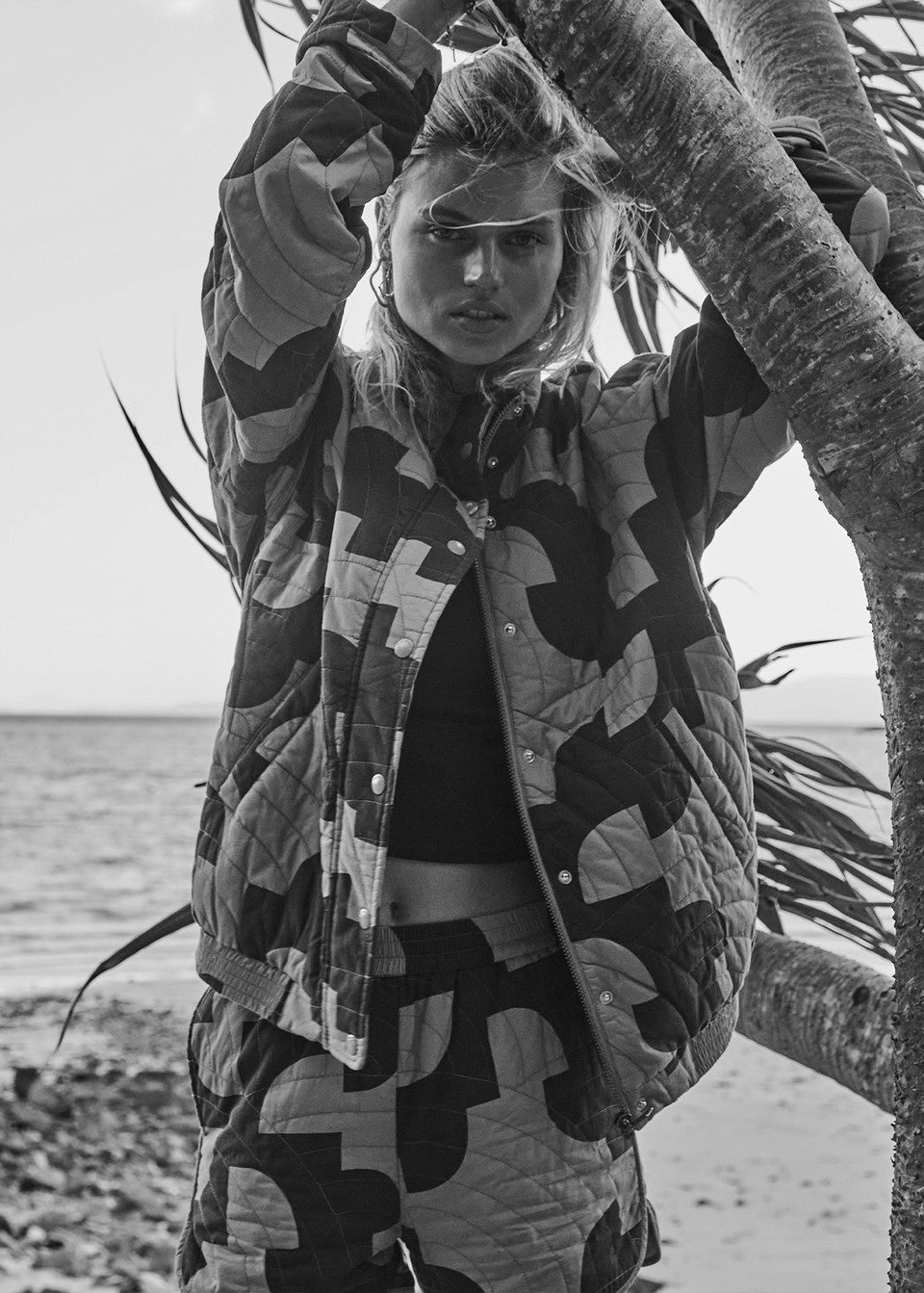 The Upside - Mirage Carmen Quilted Jacket - Kalifornia Jean Bar