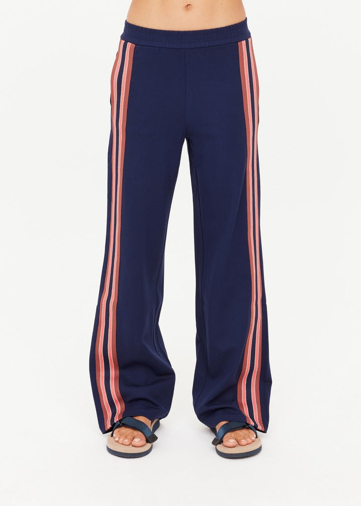 The Upside - Navy Ananda Wide Leg Cody Pant - Kalifornia Jean Bar