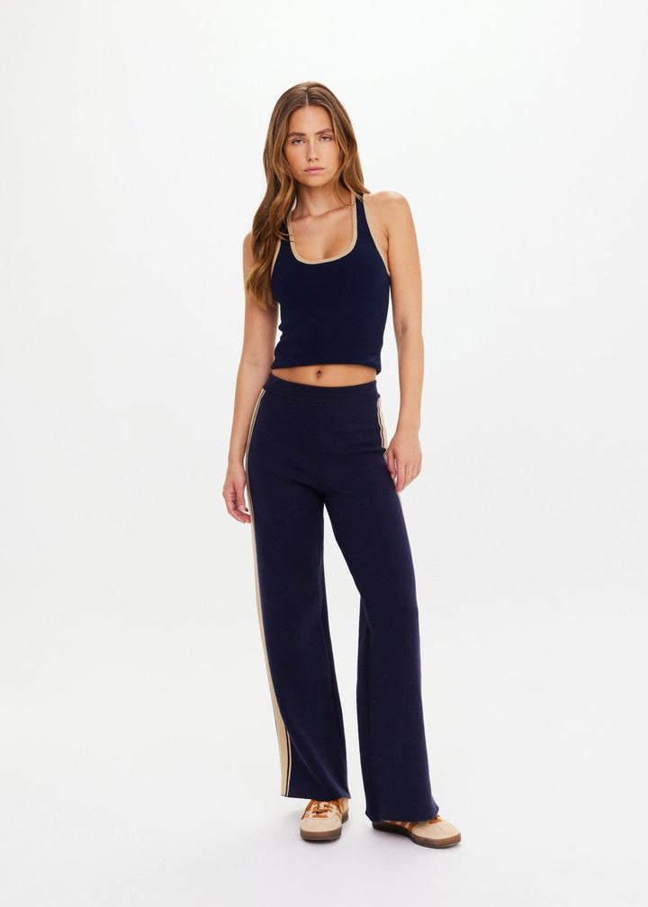 The Upside - Navy Cosmo Freya Pant - Kalifornia Jean Bar