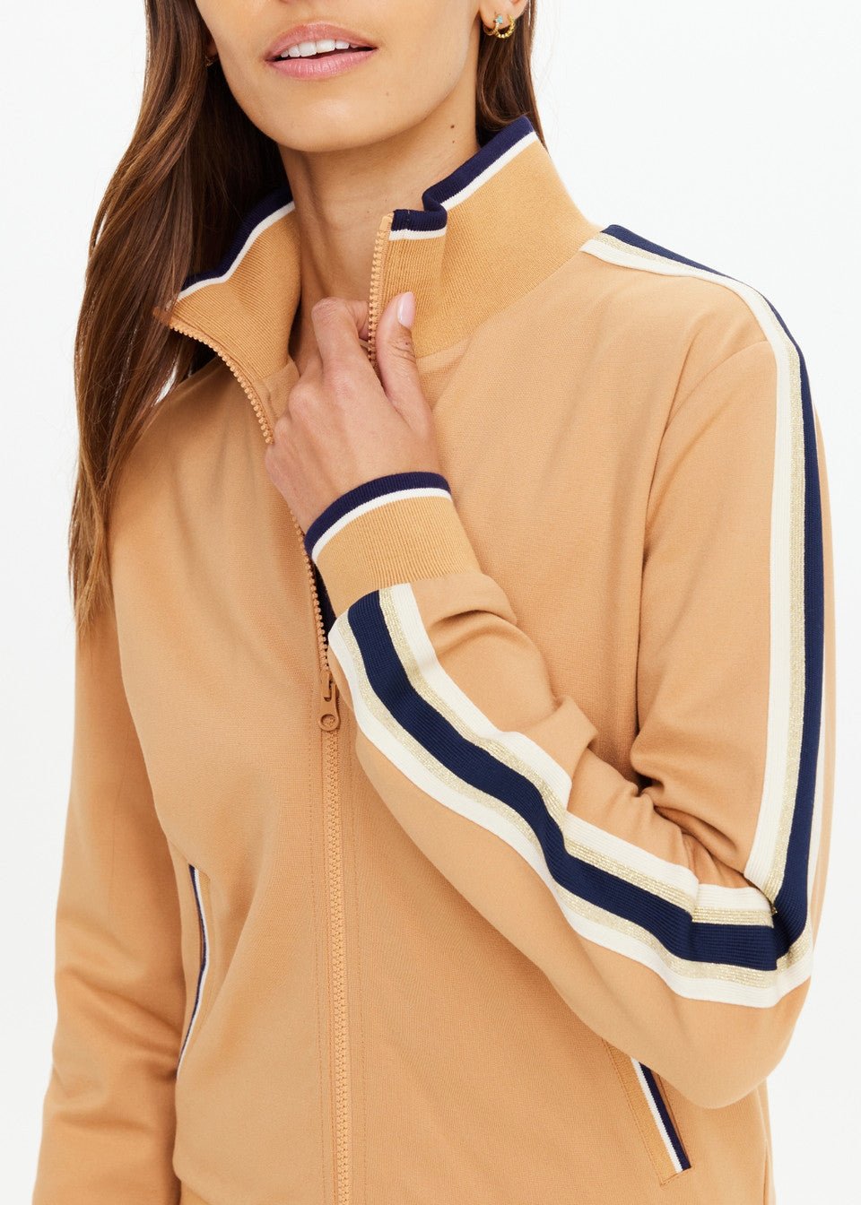 The Upside - Ochre Le Sport Margot Zip Jacket - Kalifornia Jean Bar