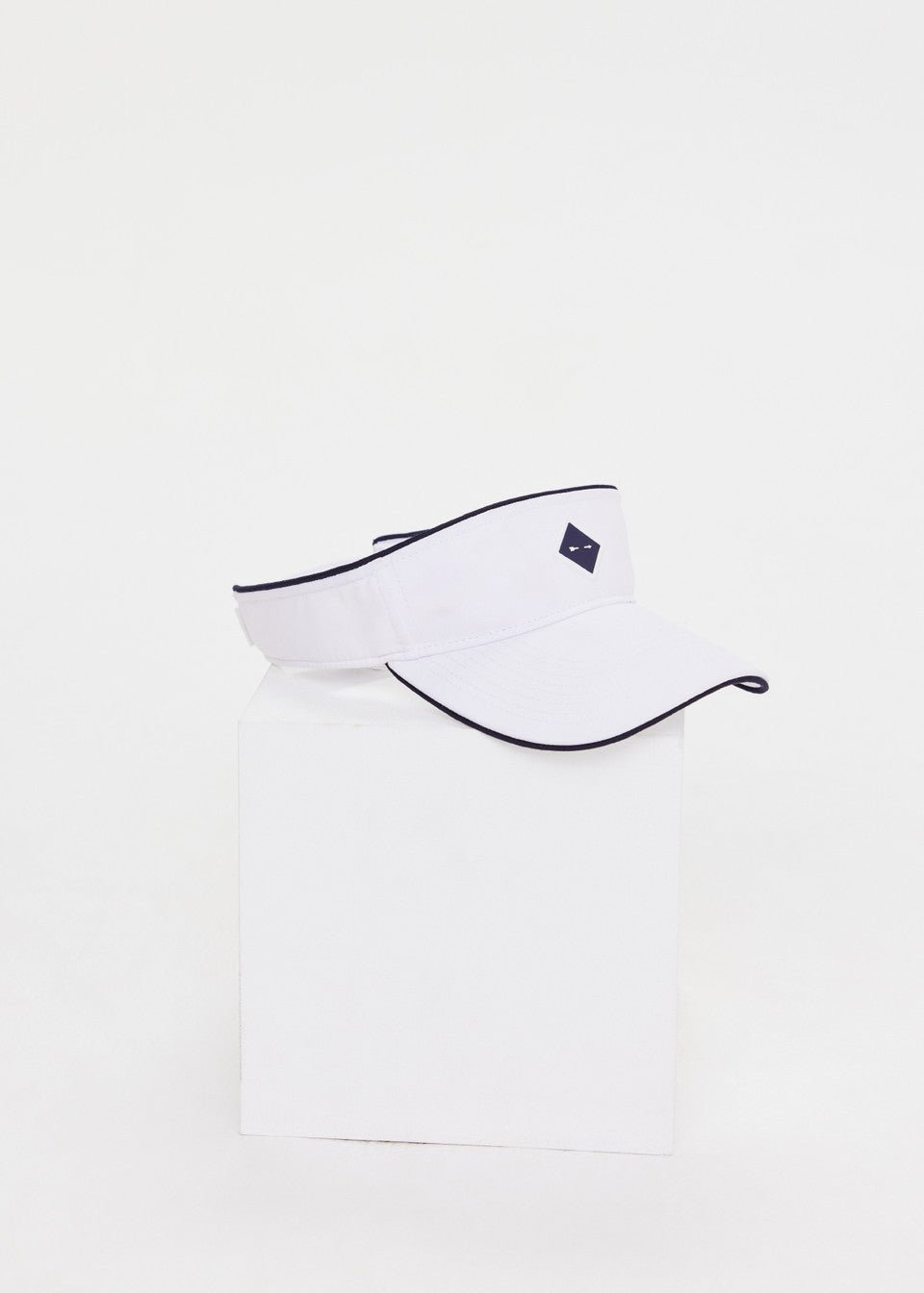 The Upside - Pacific Elite Visor in White - Kalifornia Jean Bar