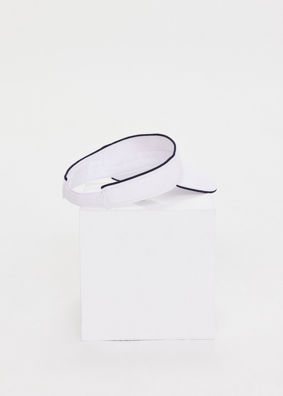 The Upside - Pacific Elite Visor in White - Kalifornia Jean Bar