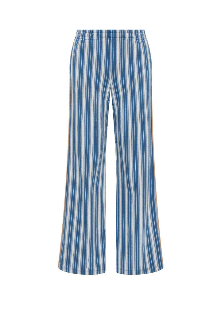 The Upside - Palmas Marine Wide Leg Pant In Denim - Kalifornia Jean Bar