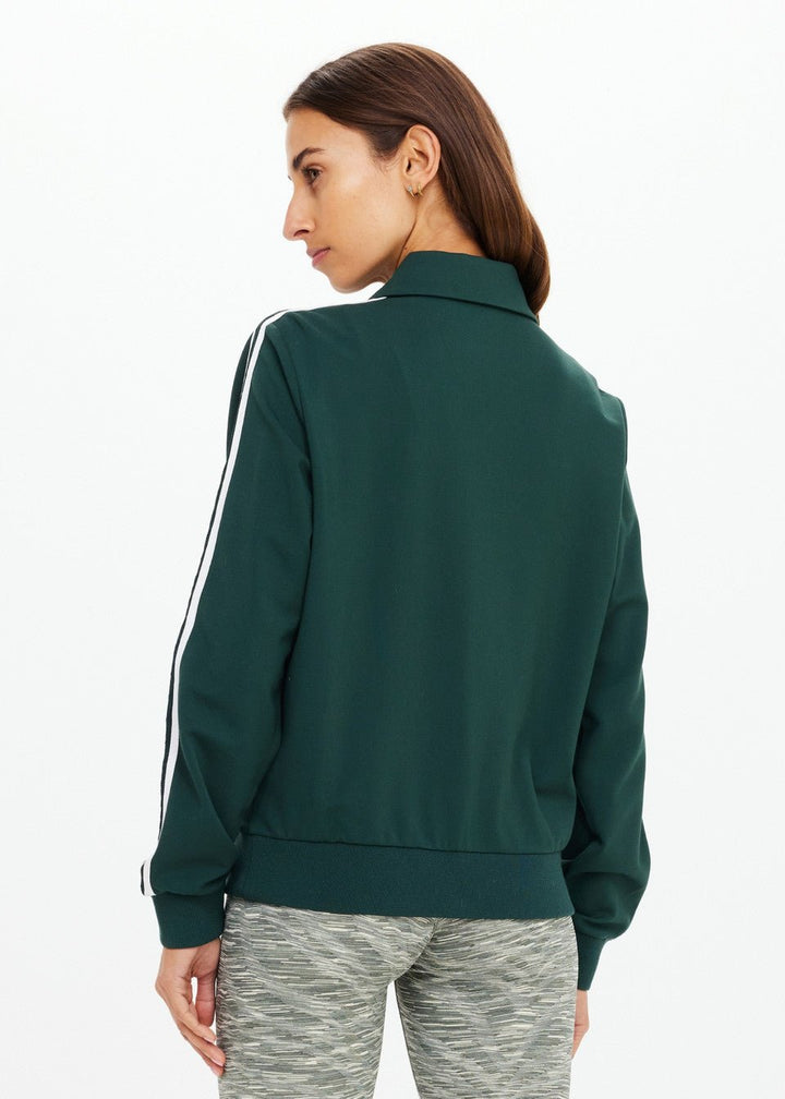 The Upside - Racing Green Cobra Pari Zip Jacket - Kalifornia Jean Bar