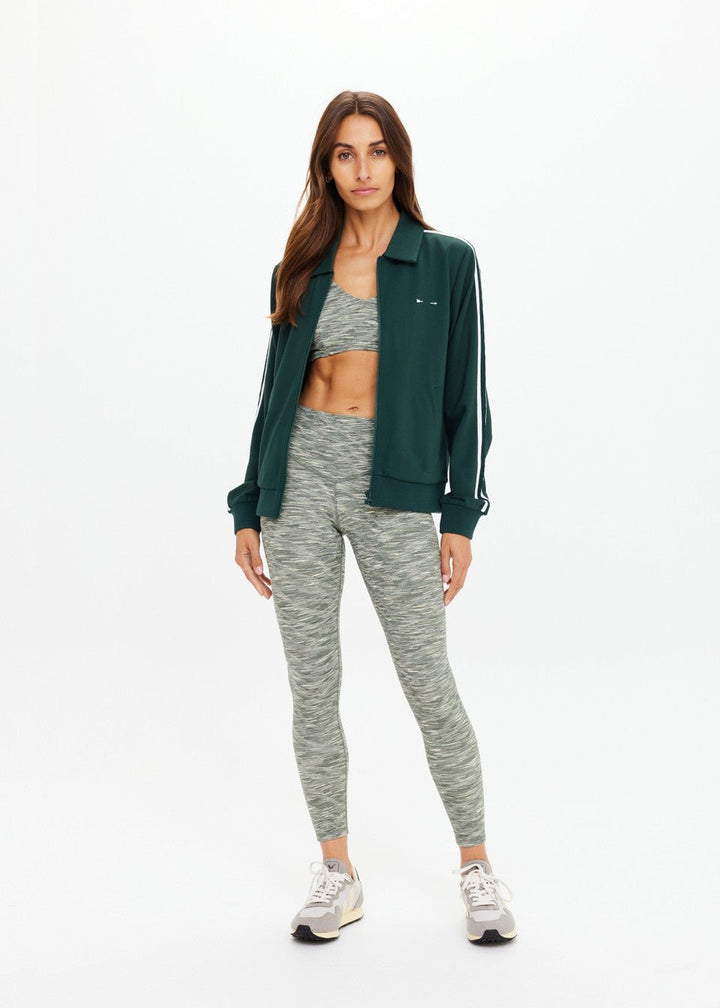 The Upside - Racing Green Cobra Pari Zip Jacket - Kalifornia Jean Bar