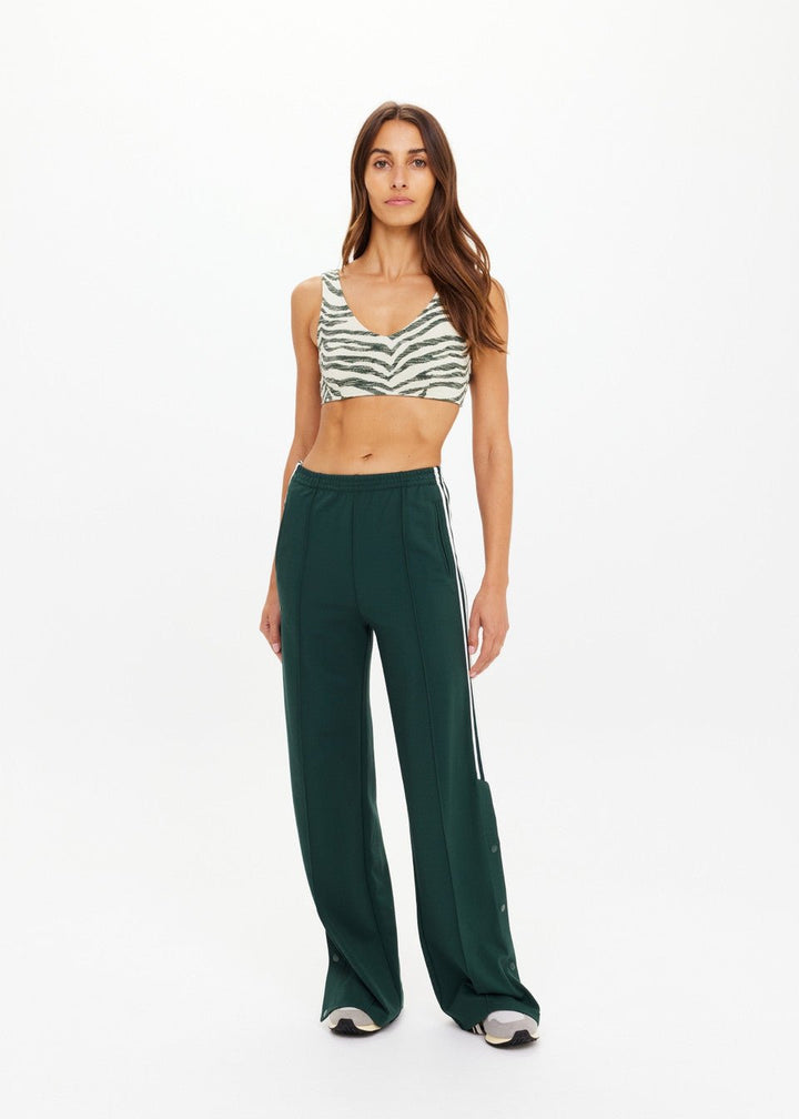 The Upside - Racing Green Cobra Zephyr Wide Leg Pant - Kalifornia Jean Bar