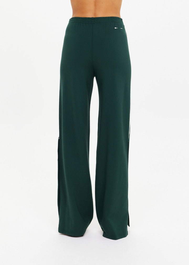 The Upside - Racing Green Cobra Zephyr Wide Leg Pant - Kalifornia Jean Bar