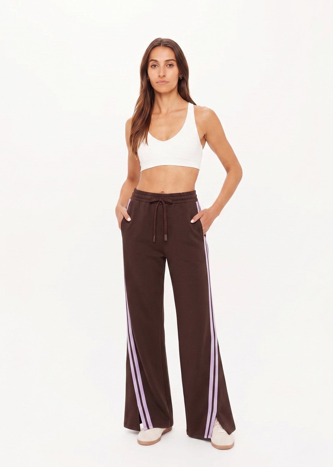 The Upside - Roma Pant in Cocoa - Kalifornia Jean Bar