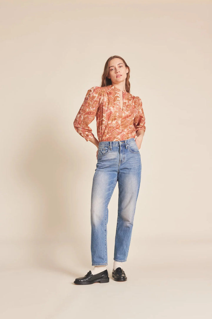 Trovata - Autumn Paisley Bailey Blouse - Kalifornia Jean Bar