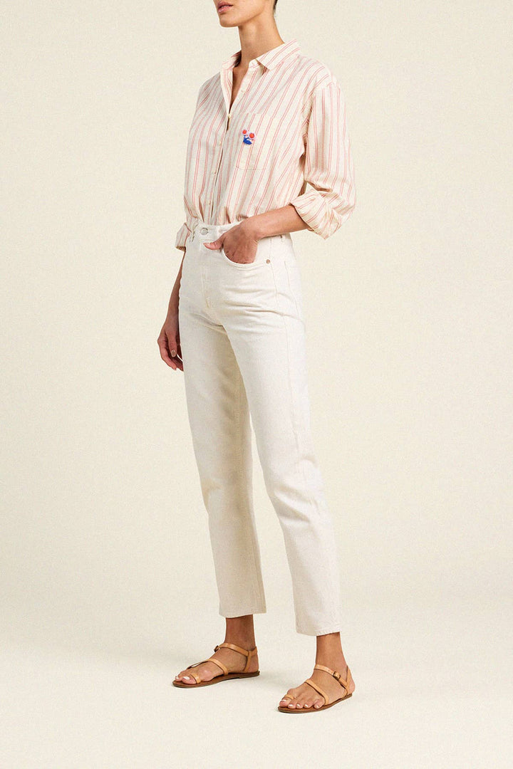 Trovata - Blake Shirt Porto Stripe - Kalifornia Jean Bar