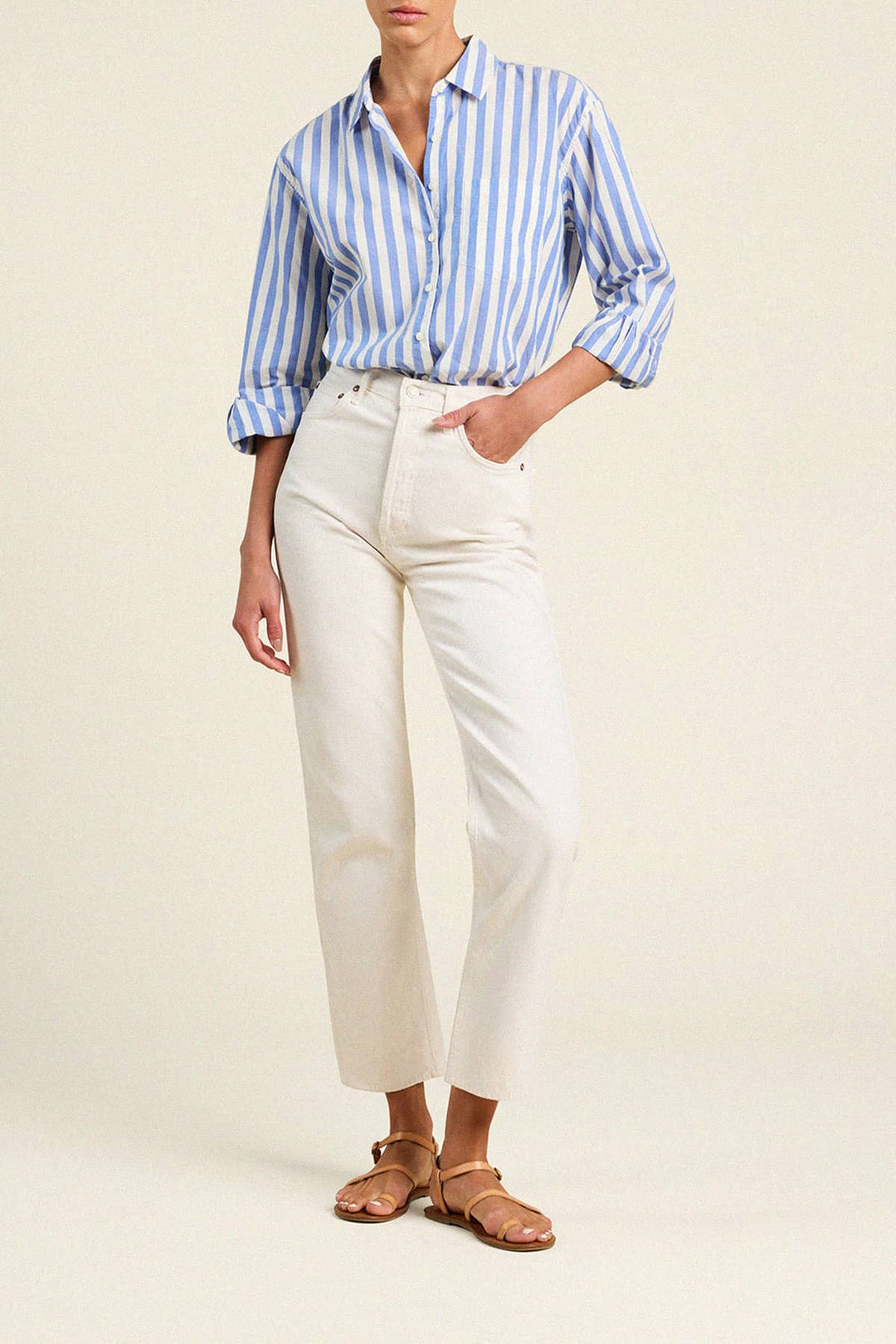 Trovata - Blake Shirt Volpi Lines - Kalifornia Jean Bar