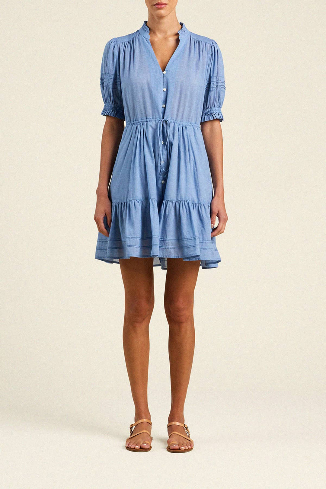 Trovata - Brisa Houndstooth Phoebe Dress - Kalifornia Jean Bar