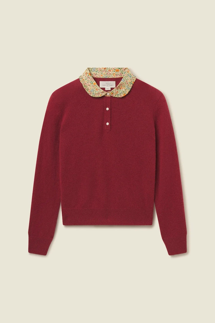 Trovata - Clementine Sweater Pink/Red - Kalifornia Jean Bar