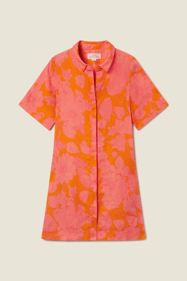 Trovata - Dana Dress in Amberglow - Kalifornia Jean Bar