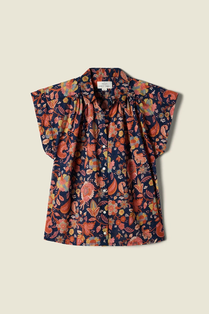 Trovata - Della Shirt in Paisley Shore - Kalifornia Jean Bar