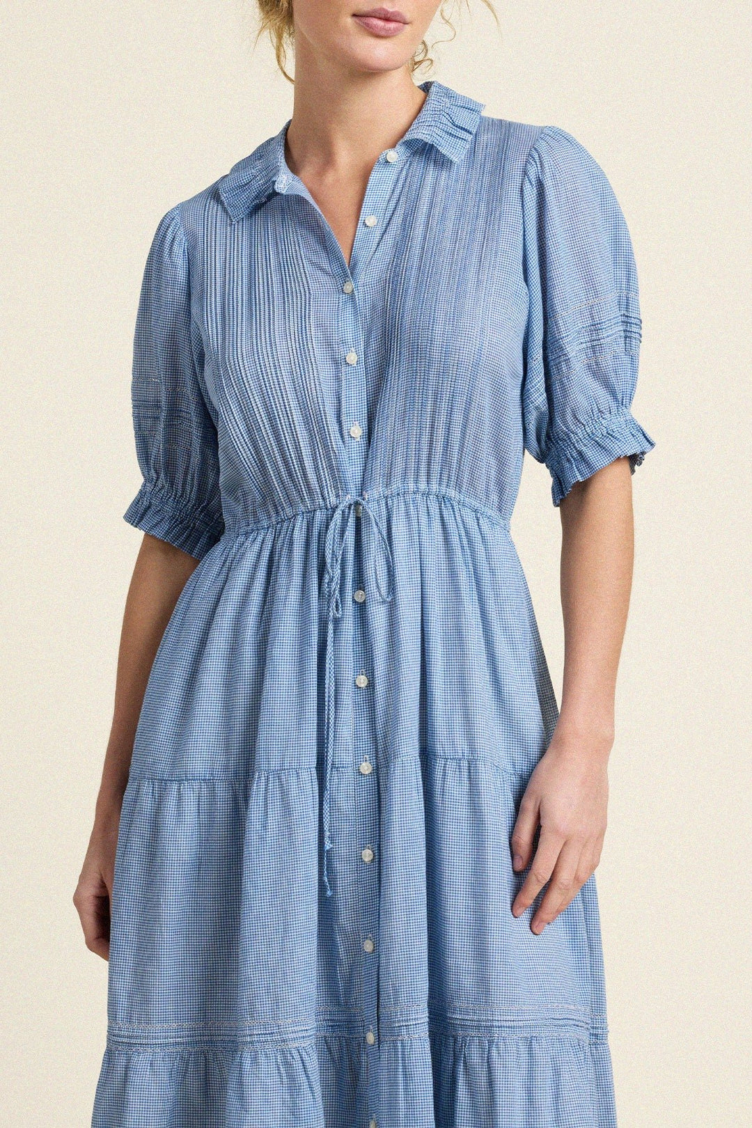 Trovata - Elodie Dress Seabrook Gingham - Kalifornia Jean Bar