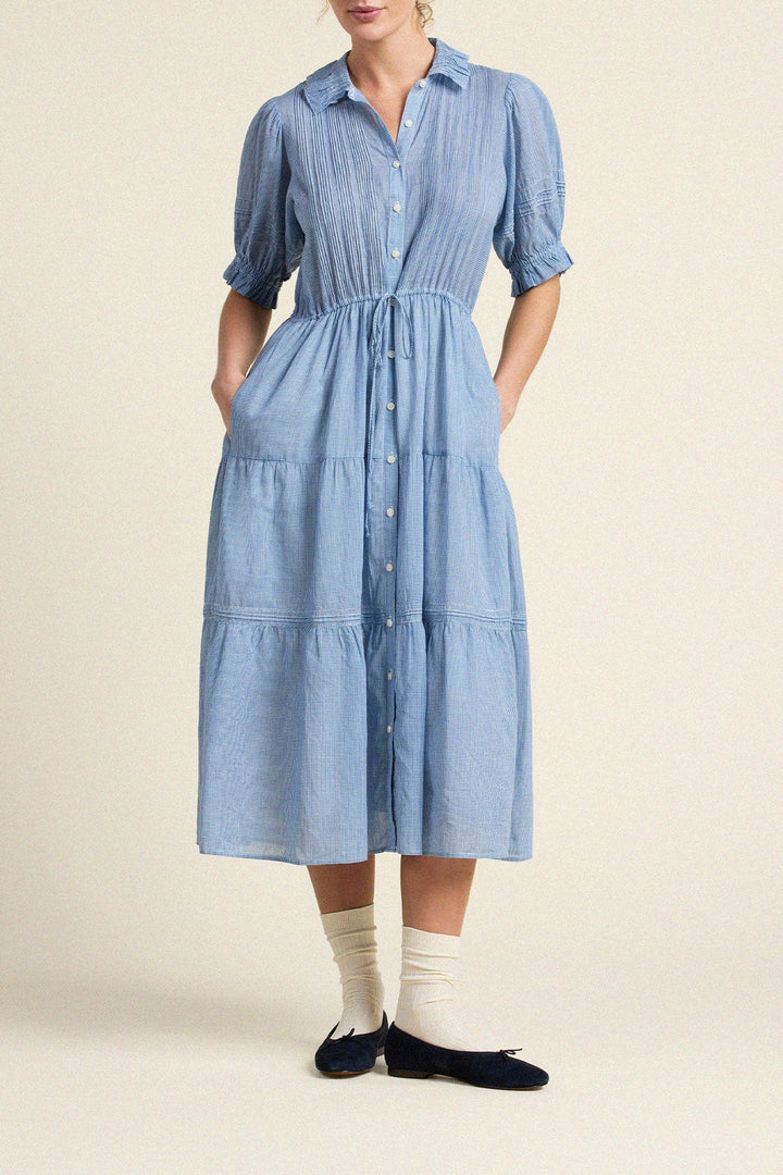 Trovata - Elodie Dress Seabrook Gingham - Kalifornia Jean Bar