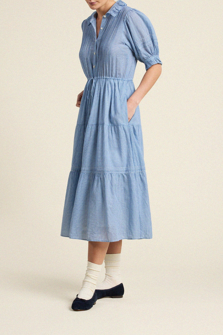 Trovata - Elodie Dress Seabrook Gingham - Kalifornia Jean Bar