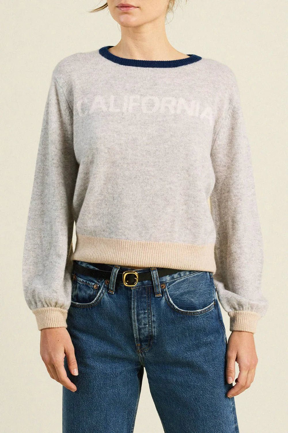 Trovata - Grey California Ryann Sweater - Kalifornia Jean Bar