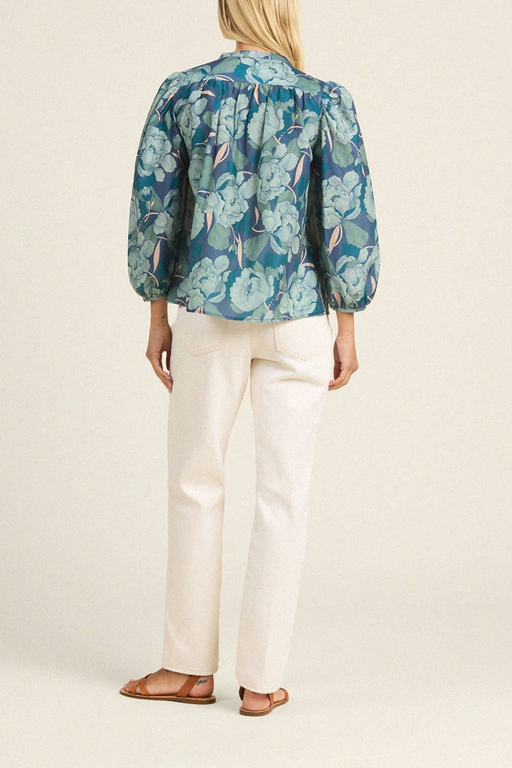Trovata - Malsey Blouse Hushed Meadow - Kalifornia Jean Bar