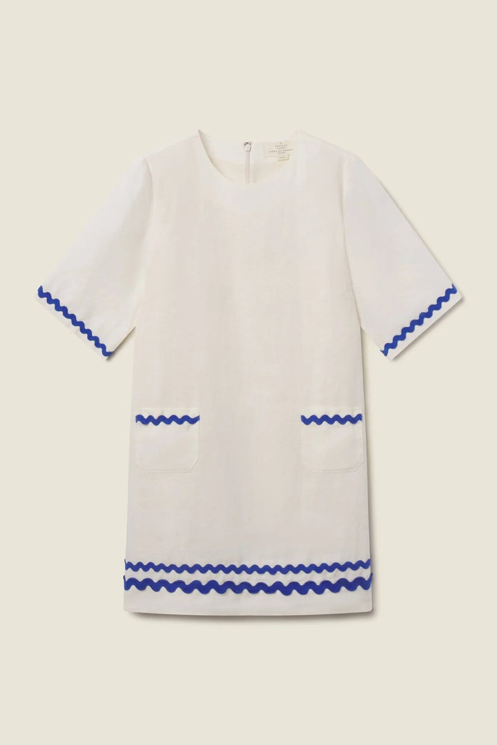 Trovata - Manu Dress in Ivory - Kalifornia Jean Bar