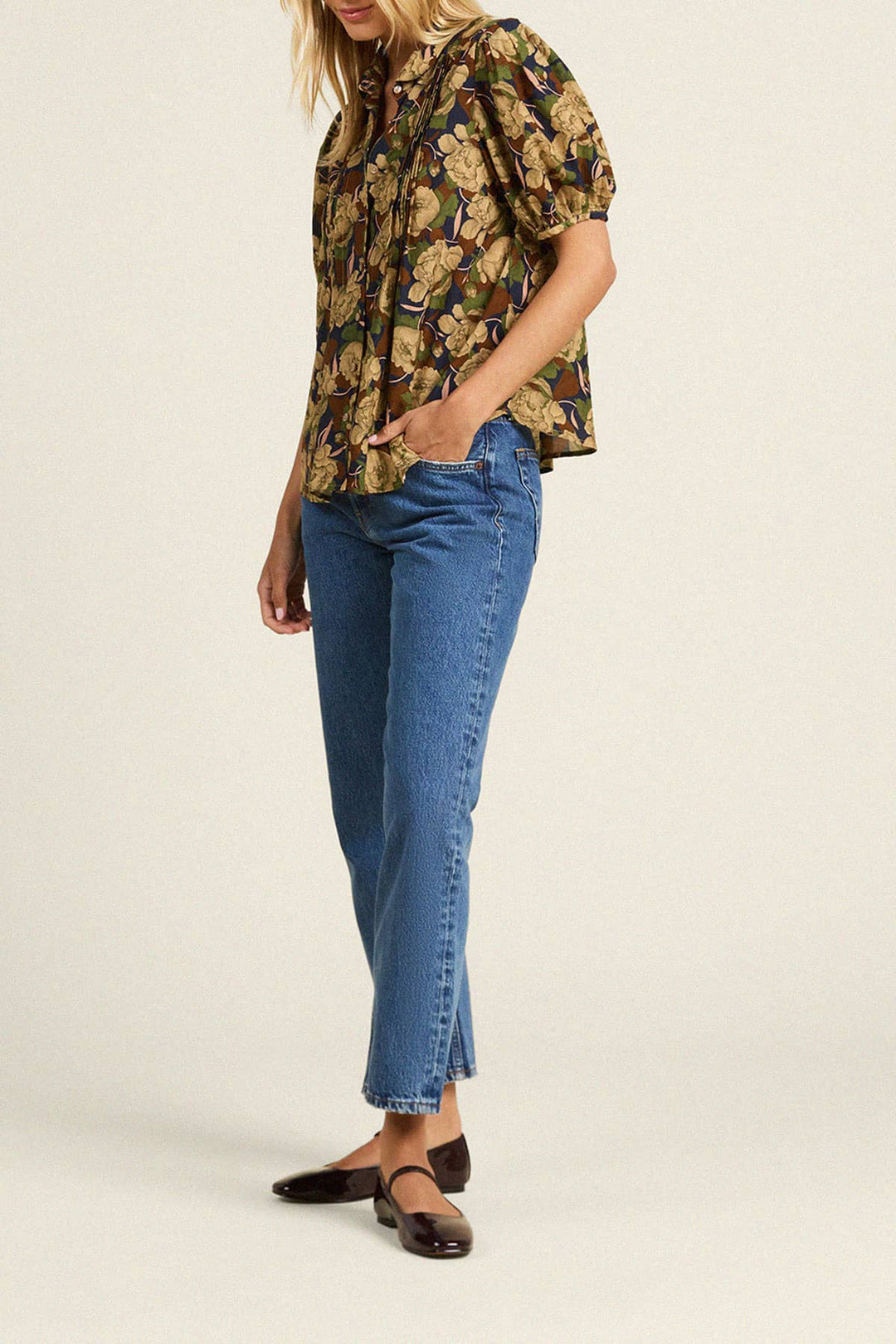 Trovata - Nadine Blouse Verbena Vail - Kalifornia Jean Bar