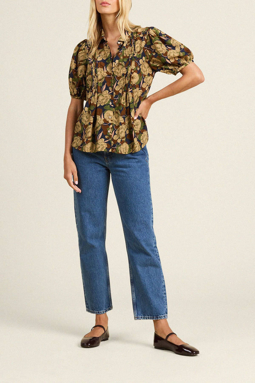 Trovata - Nadine Blouse Verbena Vail - Kalifornia Jean Bar
