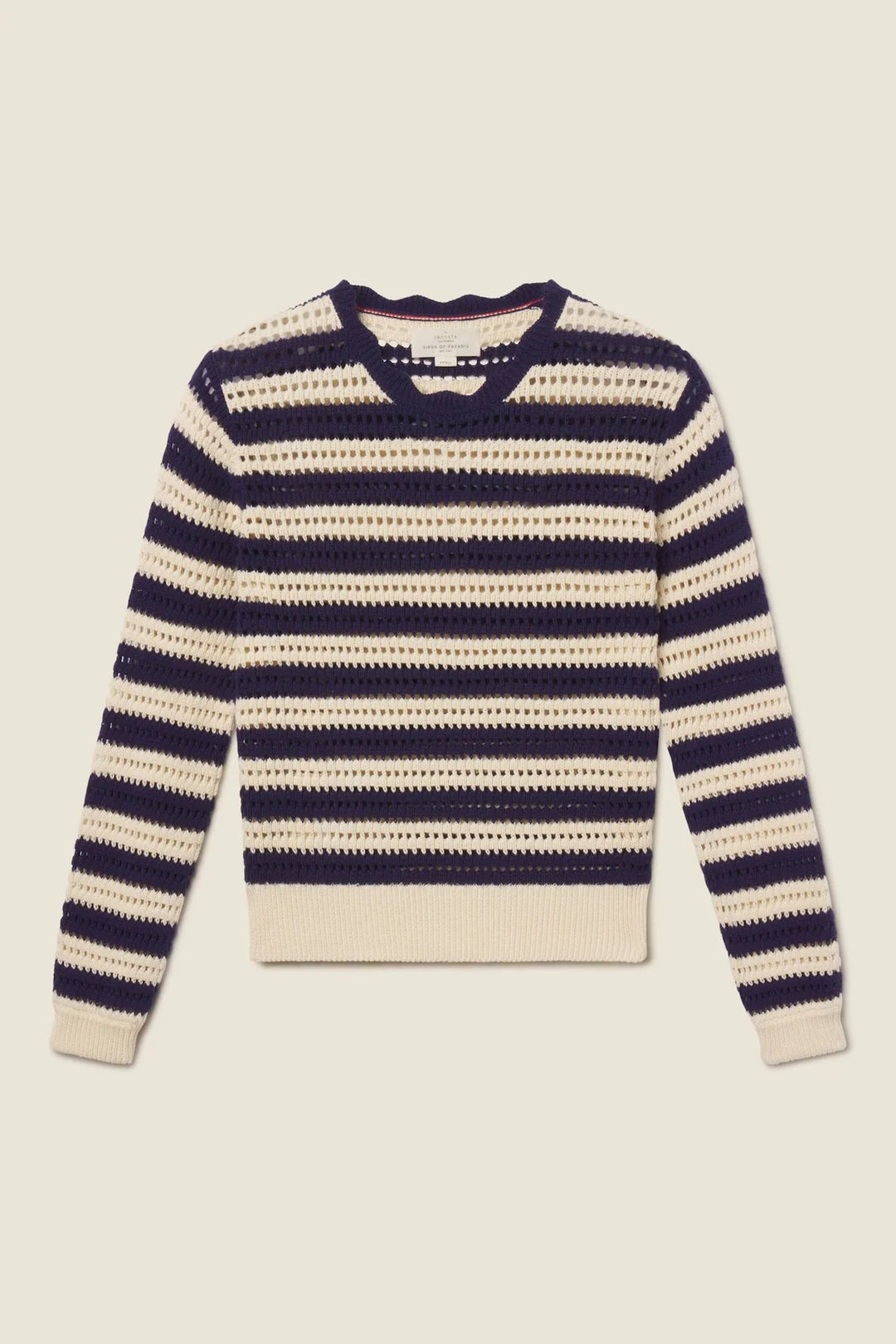 Trovata - Ryann Sweater Navy Stripe - Kalifornia Jean Bar