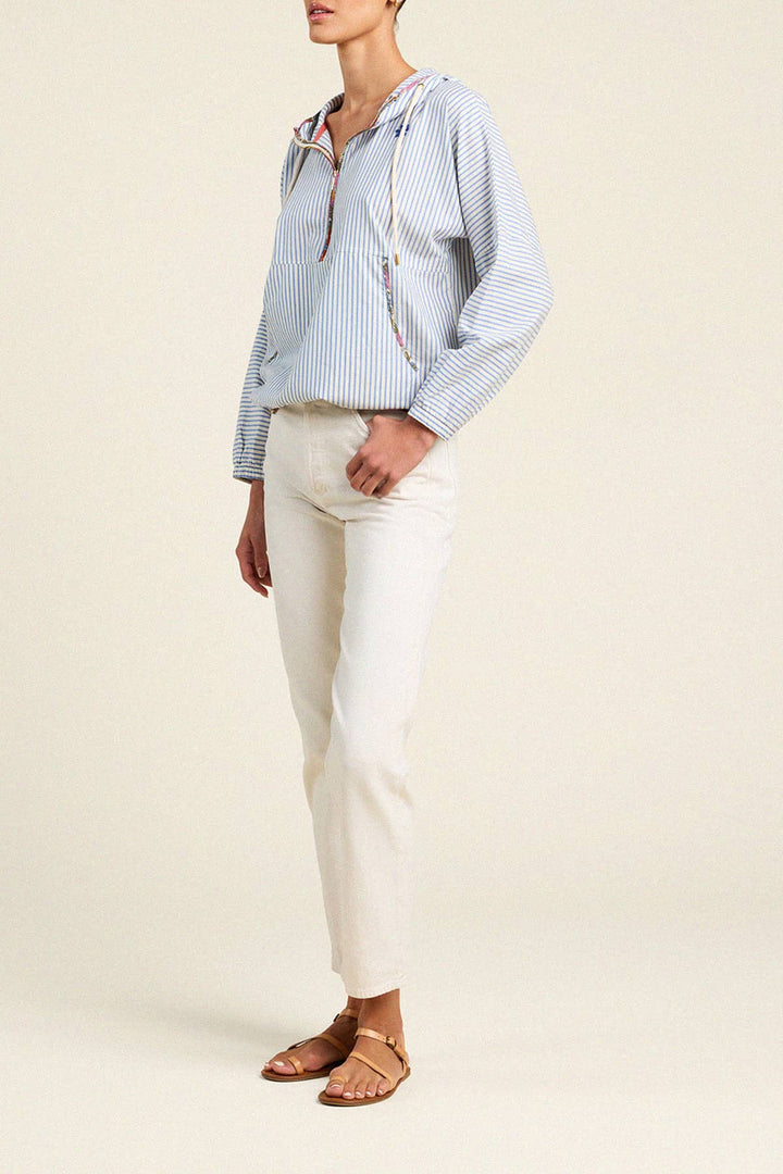Trovata - Seaside Stripe Andi Windbreaker - Kalifornia Jean Bar